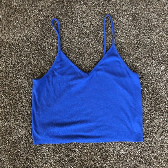 Mossimo Supply Co. Tops - Mossimo blue crop top